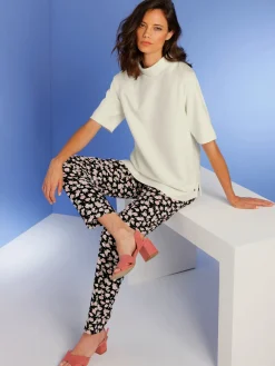 Pantalon mélange de modal doux