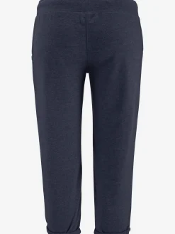 Pantalon molletonné aspect usé légèrement délavé