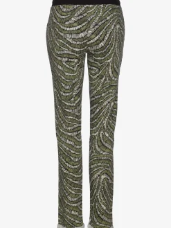 Pantalon molletonné confortable, poches fendues pratiques