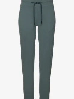 Pantalon molletonné large ceinture avec cordon