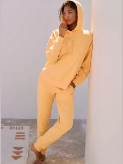 Pantalon molletonné pantalon de jogging avec coulisse élastique