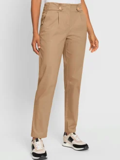 Pantalon paperbag 97% coton