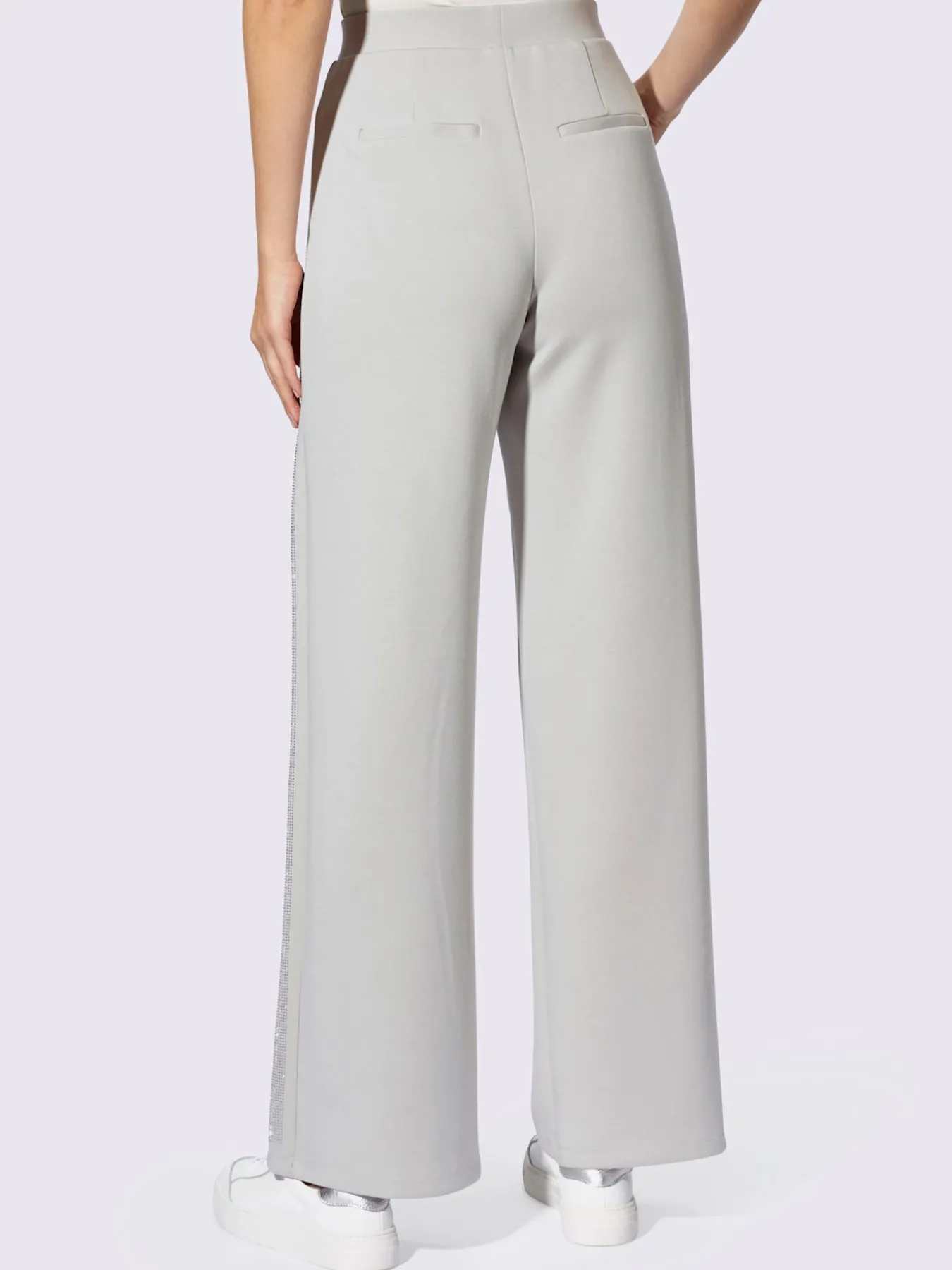 Pantalon petites pierres brillantes fantaisie