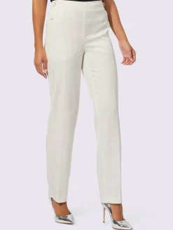 Pantalon plissé 63% lyocell (tencel)