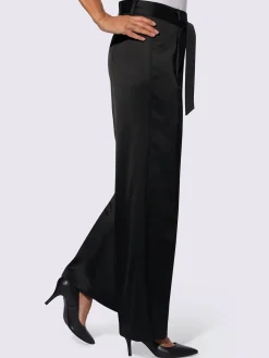 Pantalon plissé 64% viscose