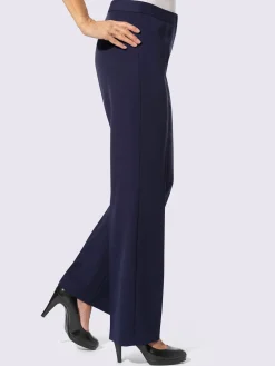 Pantalon plissé coupe large mode