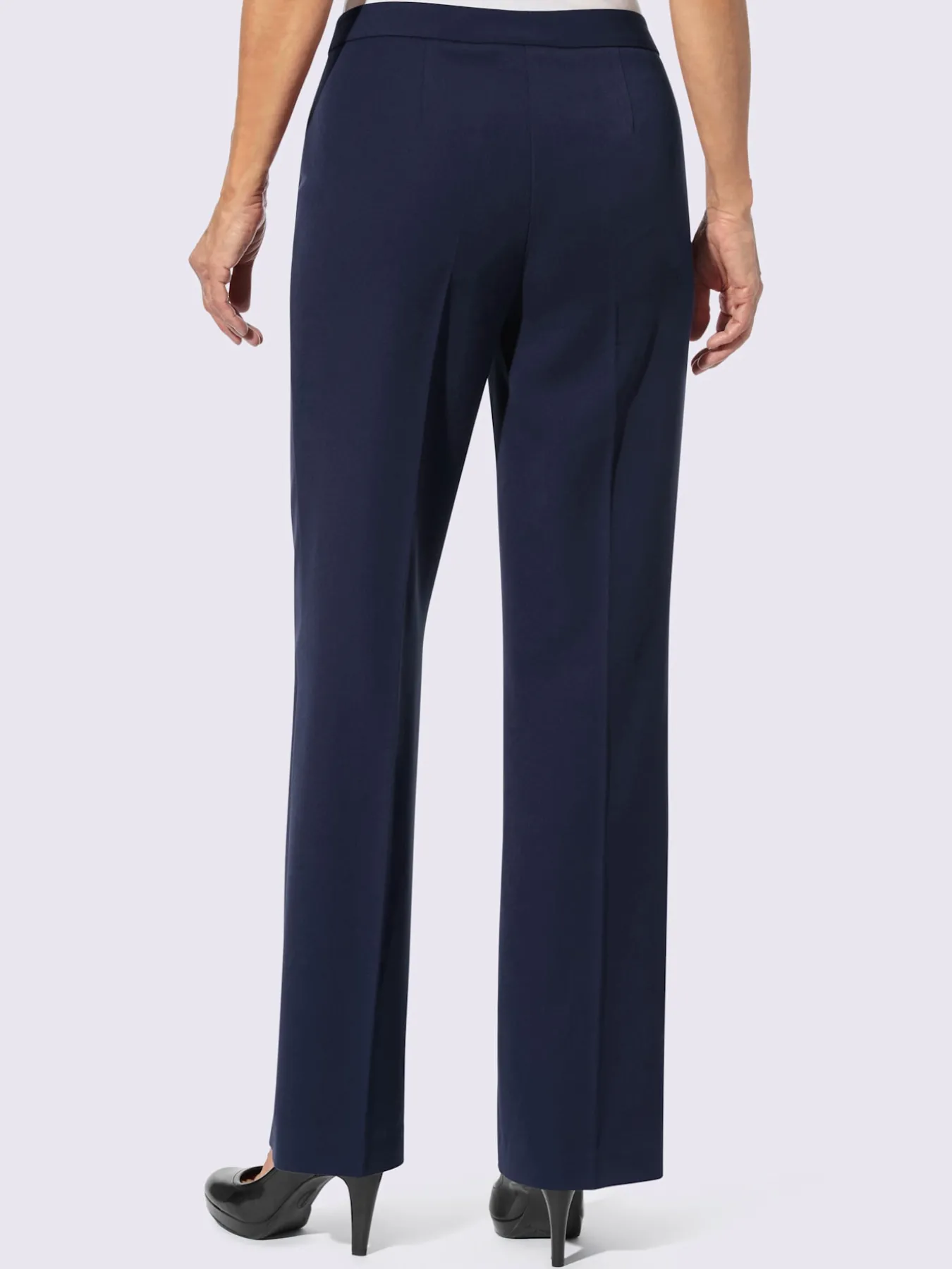Pantalon plissé coupe large mode