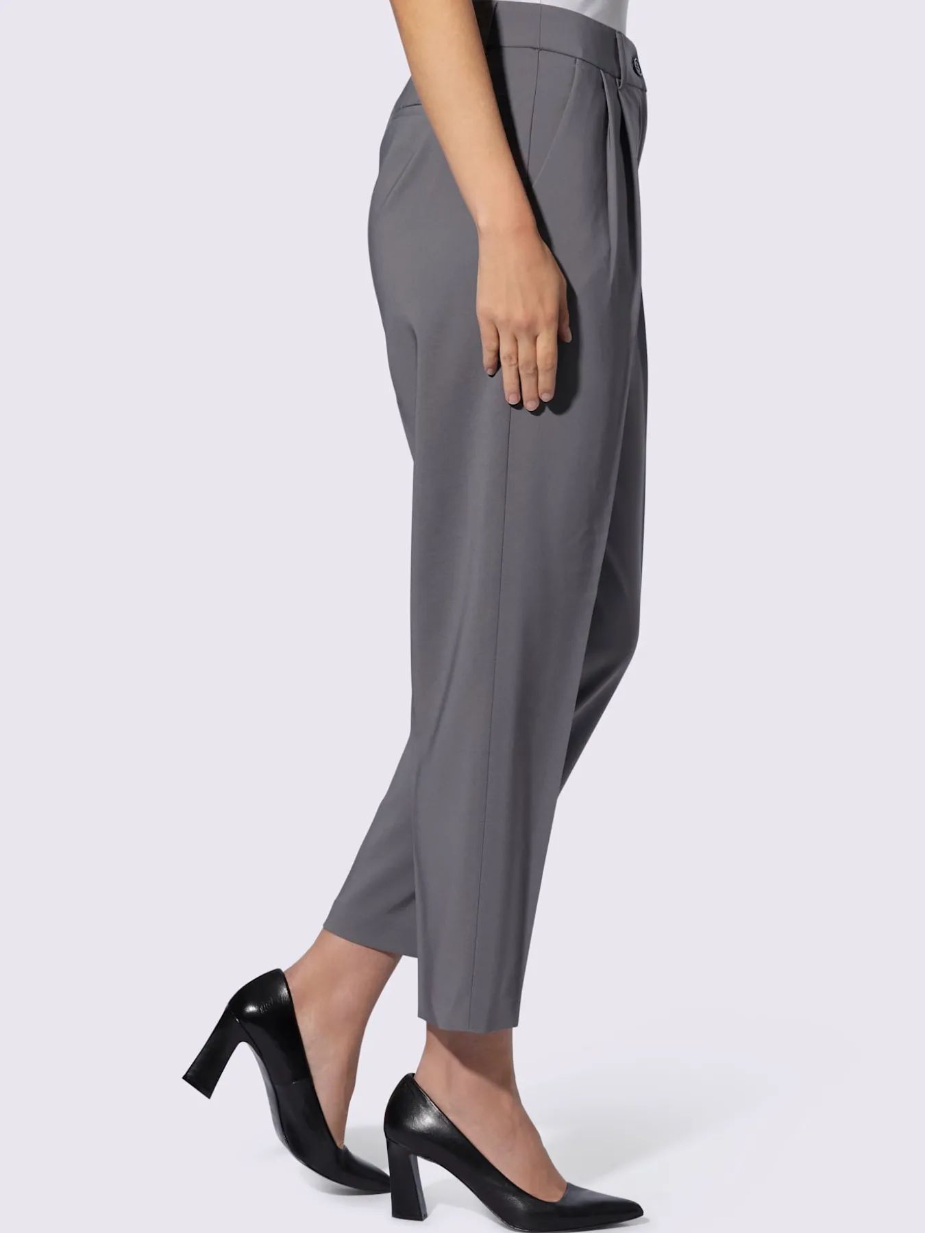 Pantalon plissé pinces tendance