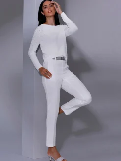 Pantalon plissé qualité lyocell estivale