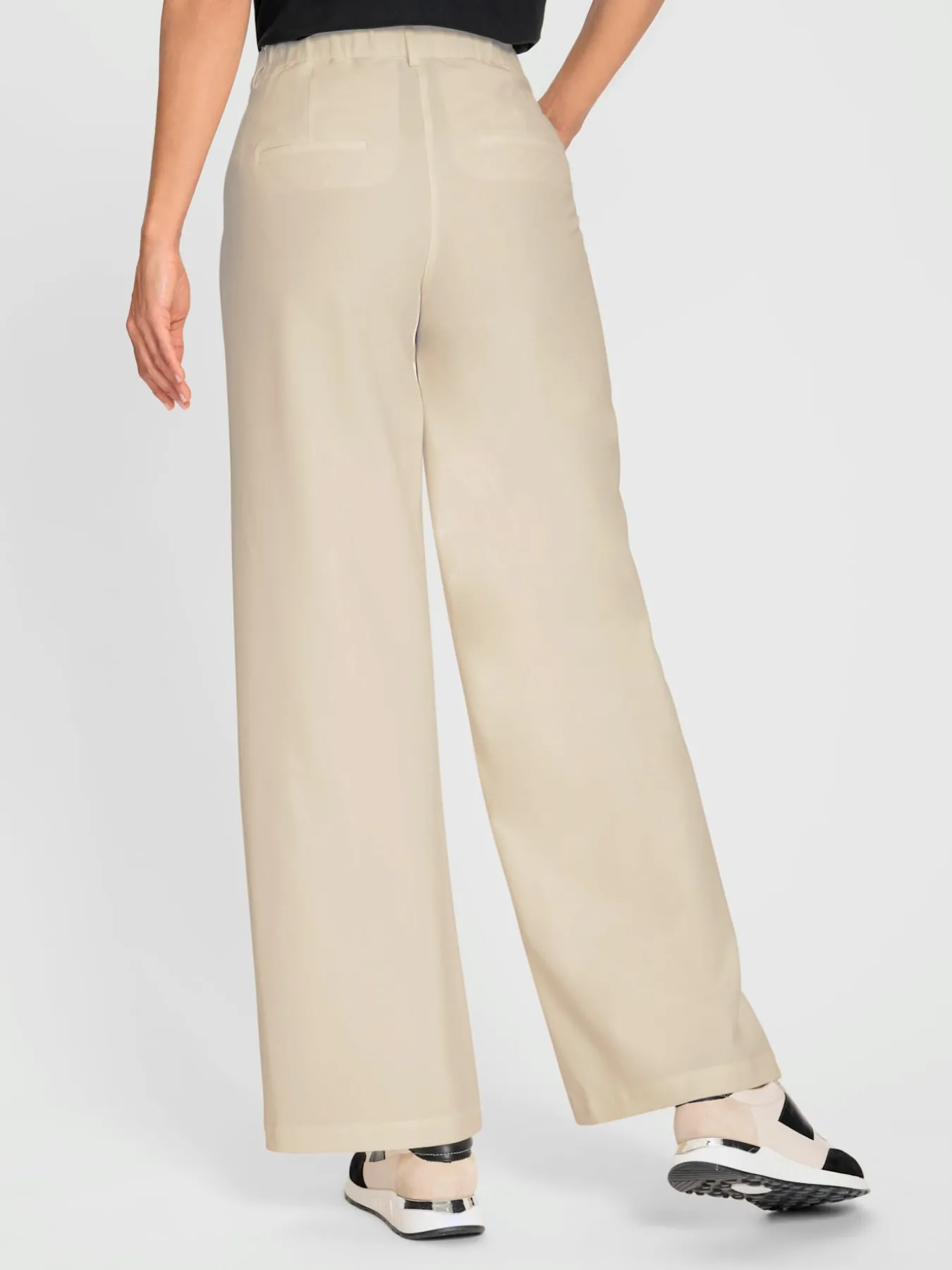 Pantalon style marlène ample