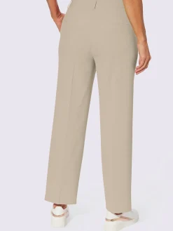 Pantalon tailleur avec viscose