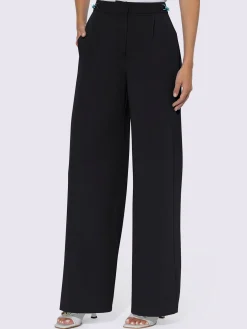 Pantalon tailleur jambes larges mode