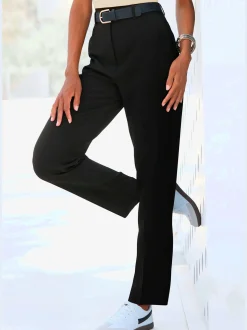 Pantalon tailleur plis repassés