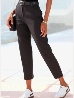 Pantalon tailleur plis repassés