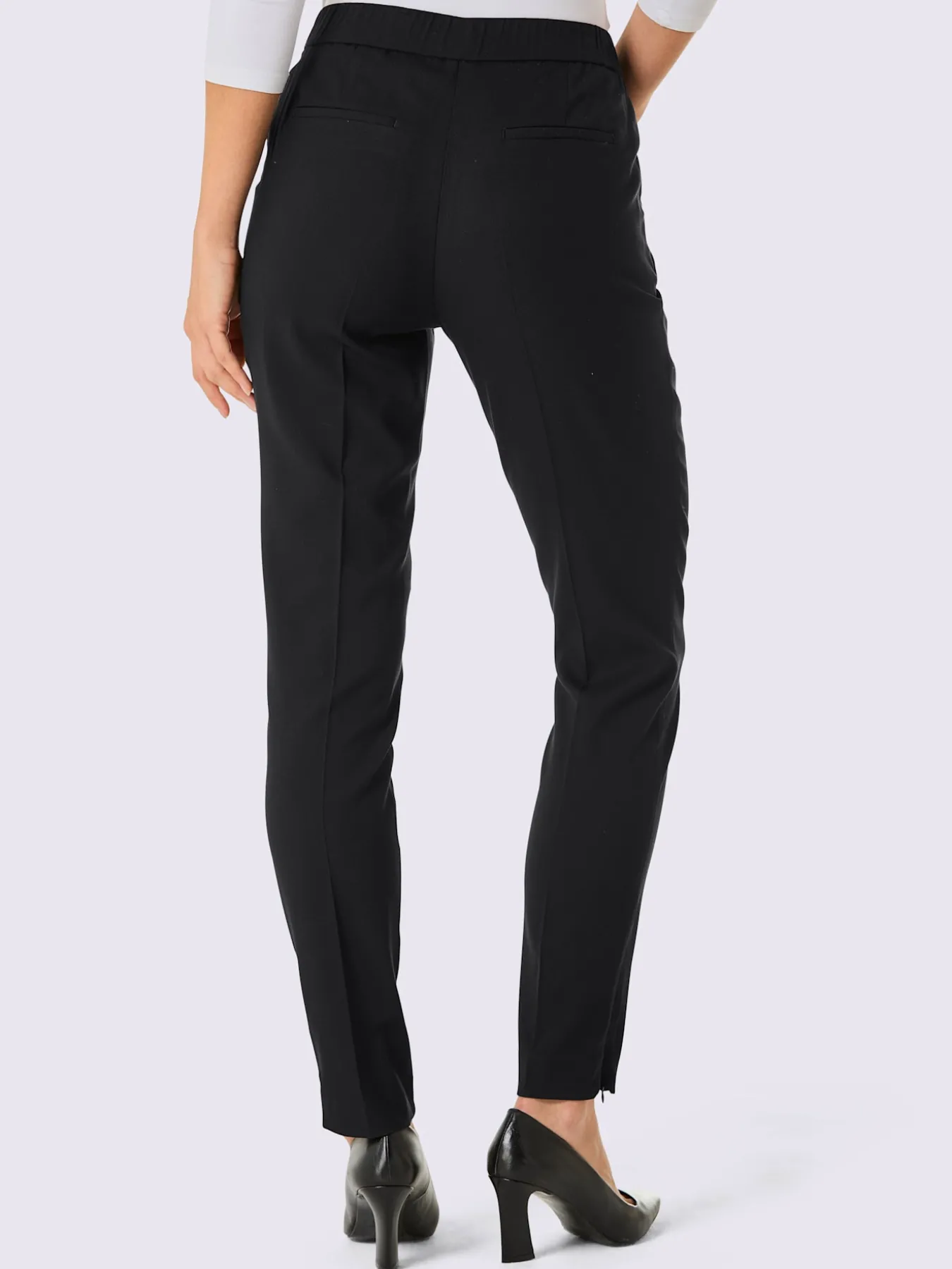 Pantalon tissé joli motif jacquard