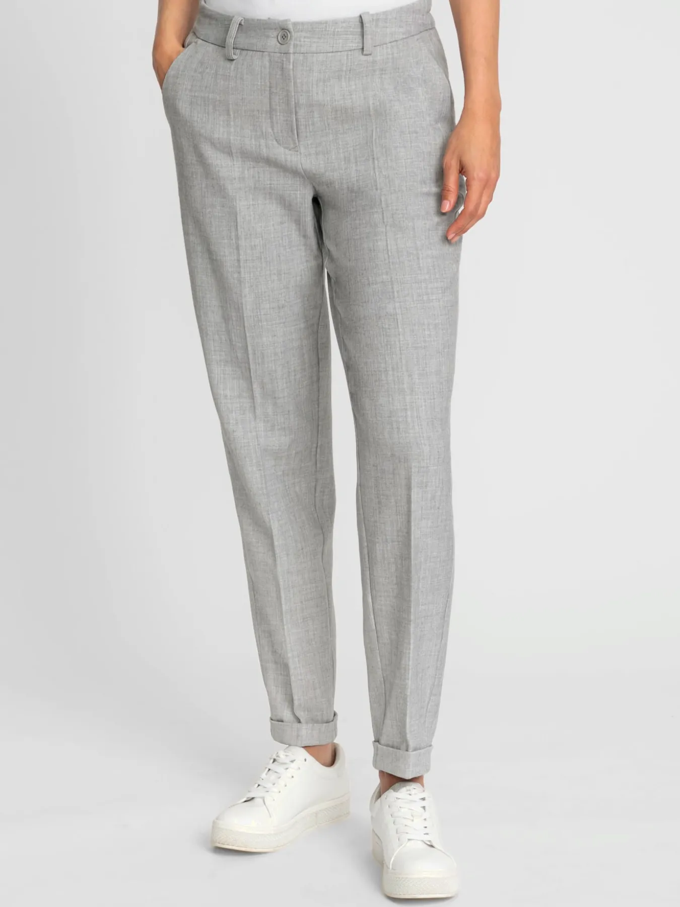 Pantalon tissé structure indéformable