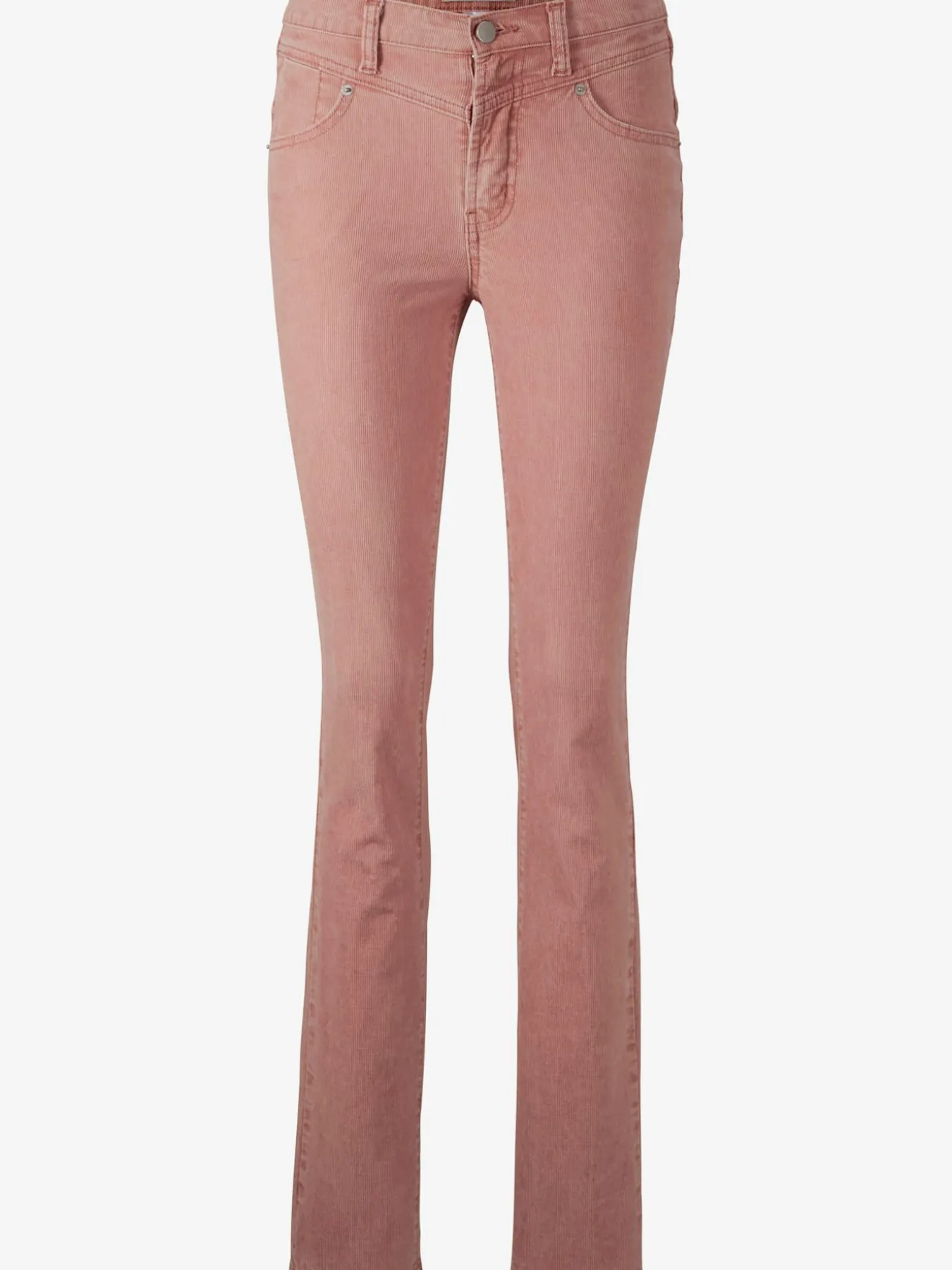 Pantalon velours coupe droite