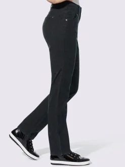 Pantalon velours coupe droite