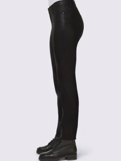 Pantalons joli imprimé feuilles