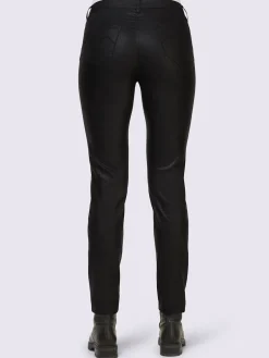 Pantalons joli imprimé feuilles