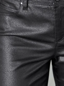 Pantalons joli imprimé feuilles