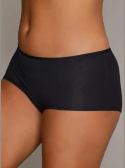Panty finitions élastiques et plates à la taille et aux échancrures