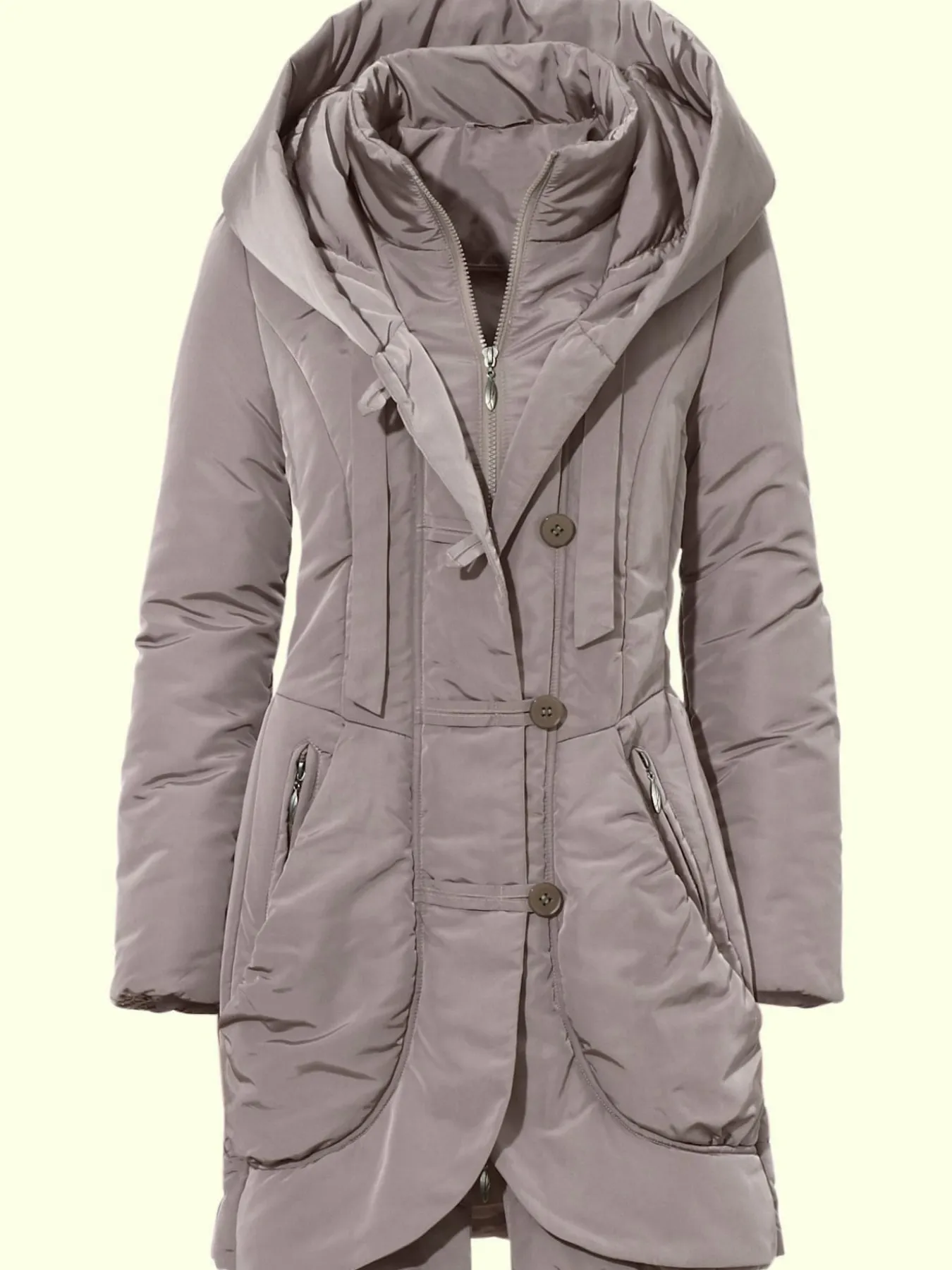 Parka veste d'extérieur facile à associer