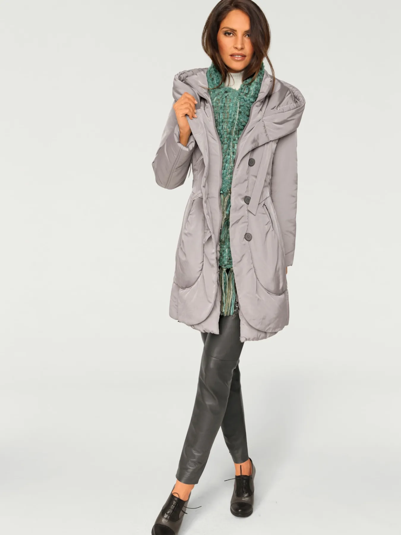 Parka veste d'extérieur facile à associer