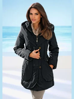 Parka veste d'extérieur facile à associer