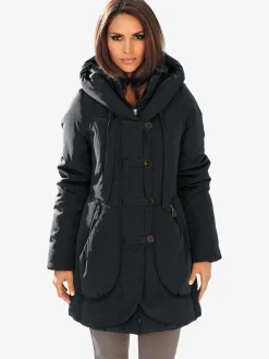 Parka veste d'extérieur facile à associer