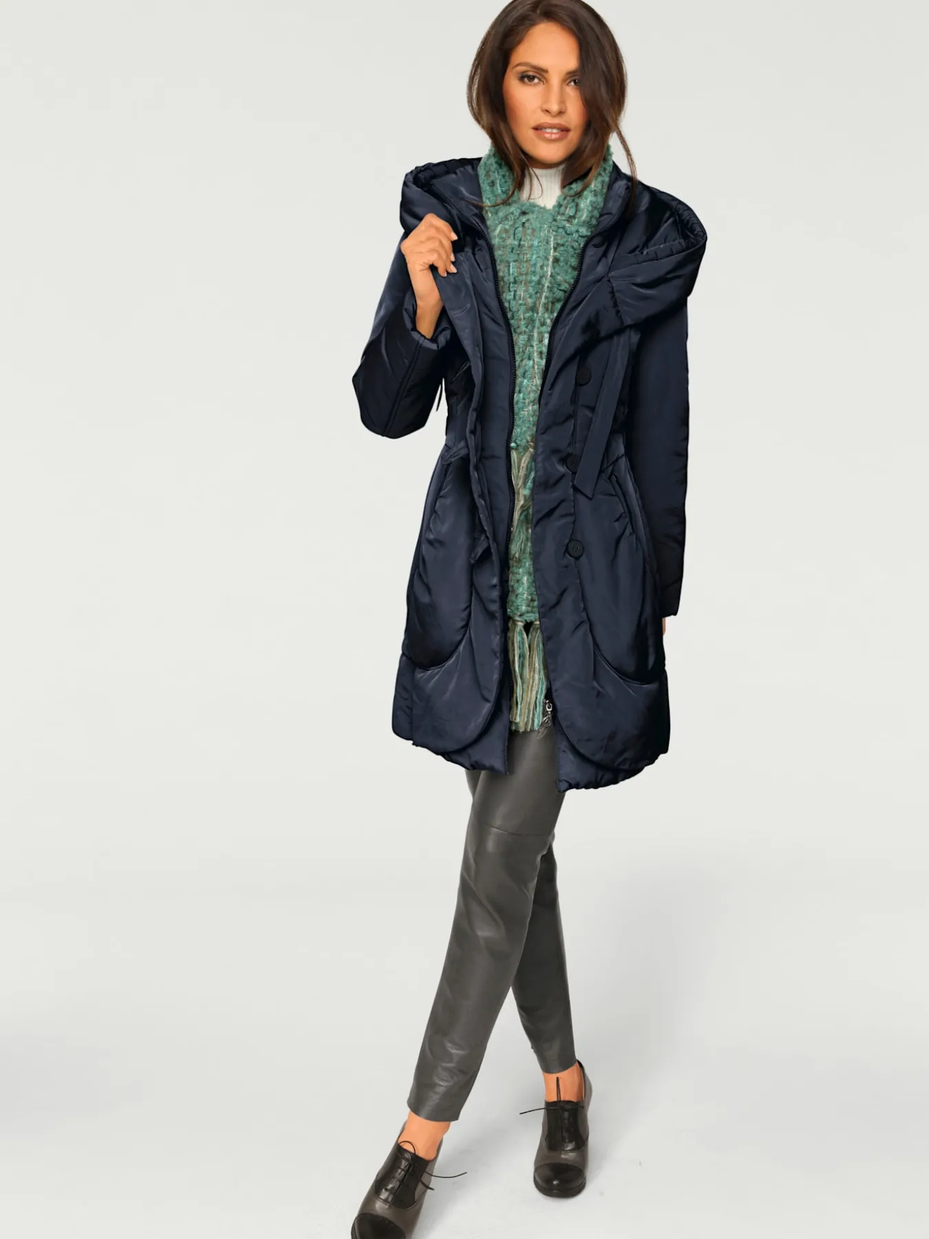 Parka veste d'extérieur facile à associer
