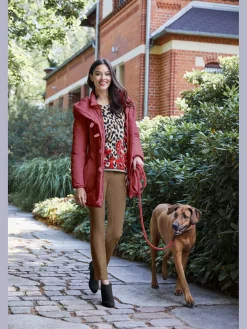 Parka veste d'extérieur facile à associer