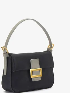 Petit sac mini-sac tendance avec détails couleur or