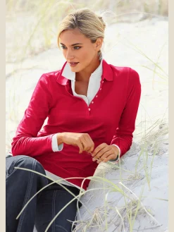 Polo manches longues