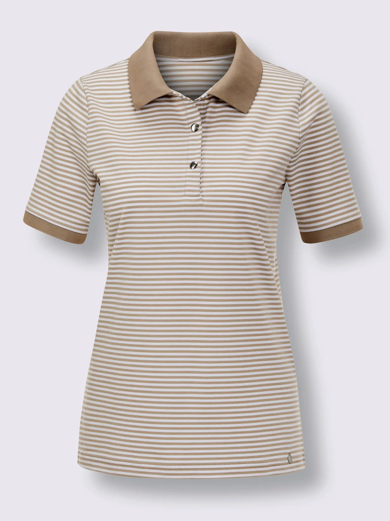 Polo mélange coton et lyocell de qualité