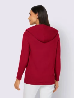 Pull à capuche capuche avec coulisse et lien à nouer