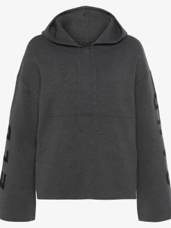 Pull à capuche sweat à capuche en tricot doux et élastique