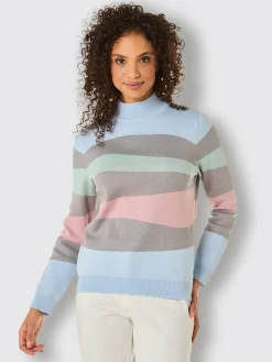 Pull à col montant