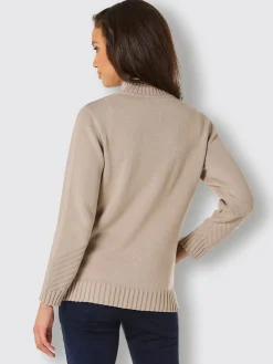 Pull à col montant
