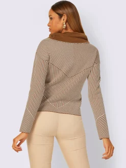 Pull à col roulé mélange de modal doux