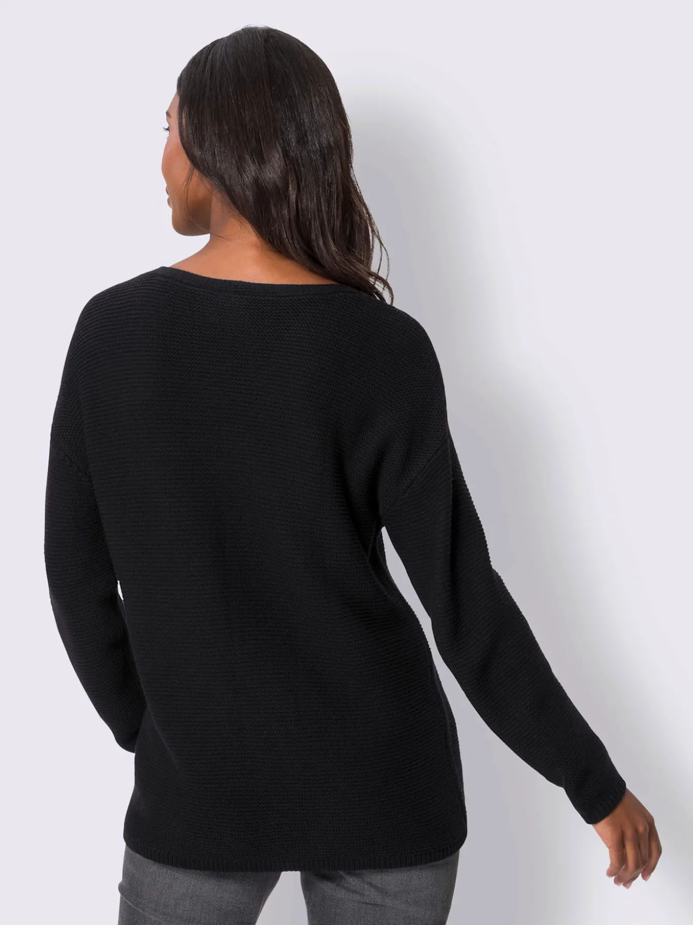 Pull à encolure en v encolure v tendance