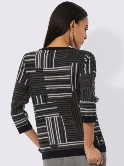 Pull à manches 3/4 avec viscose (ecovero)