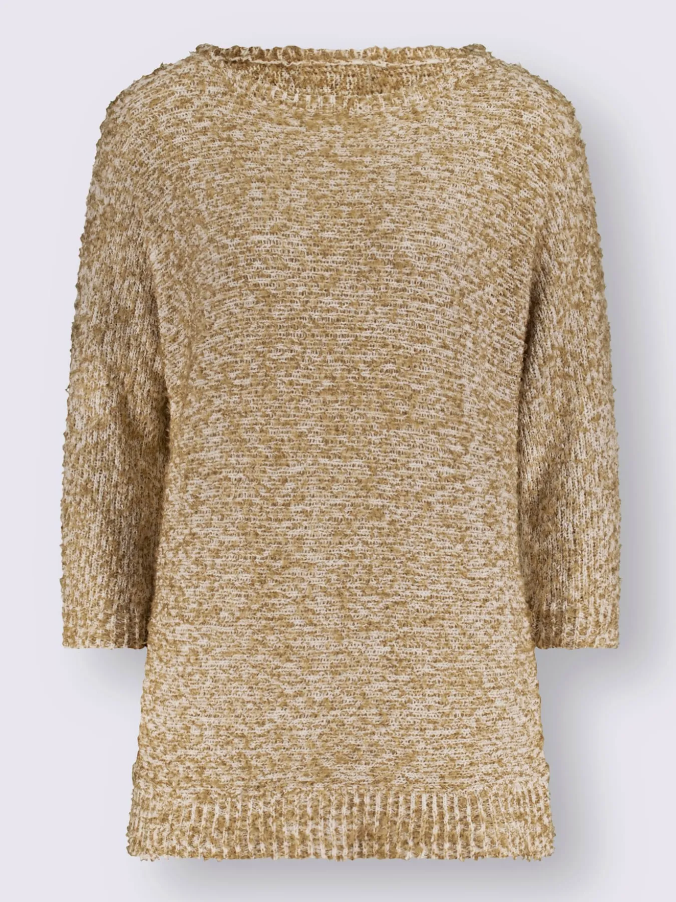 Pull à manches 3/4 joli fil fantaisie