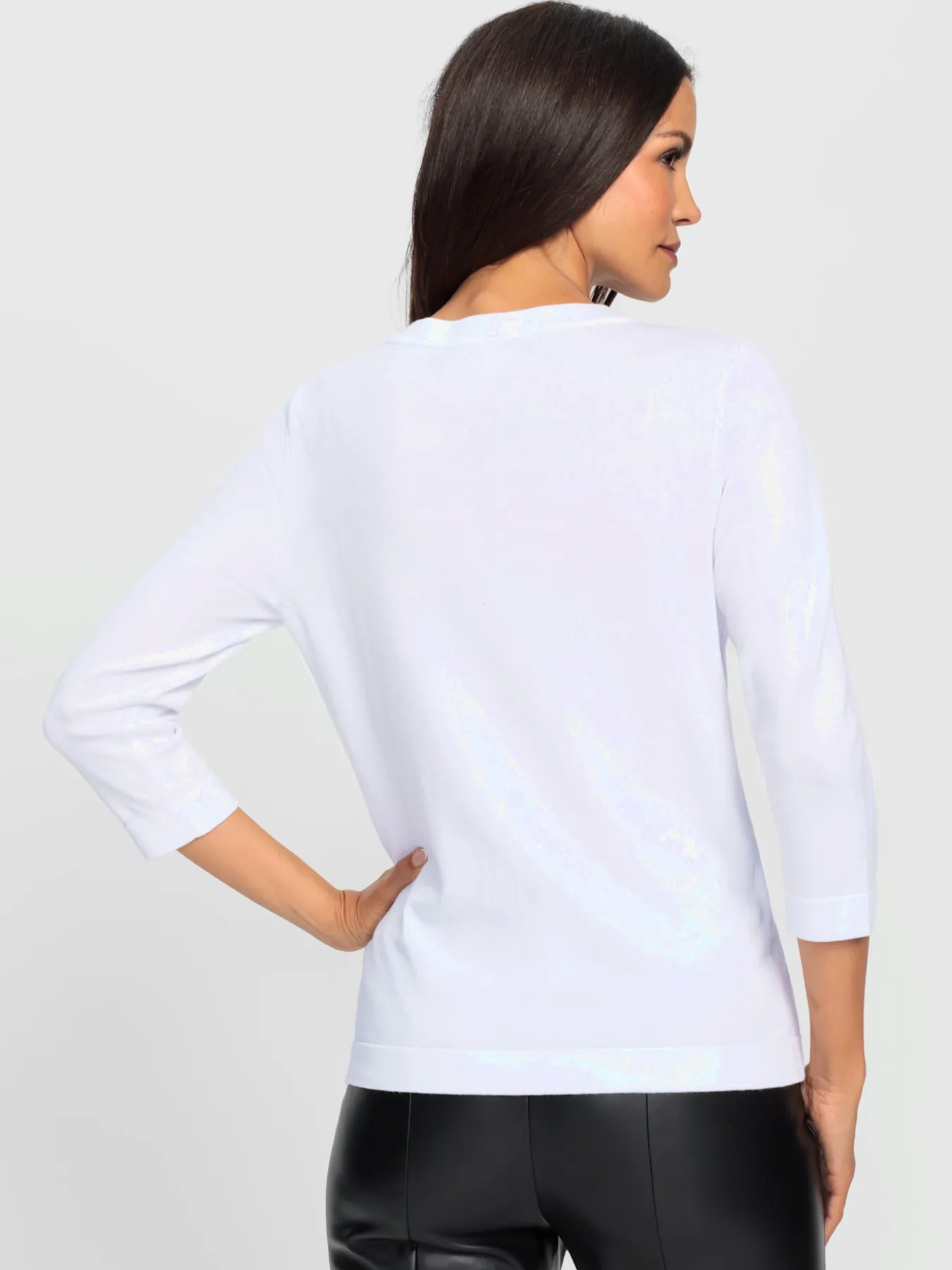 Pull à manches 3/4 qualité viscose douce