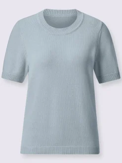 Pull à manches courtes 50% coton