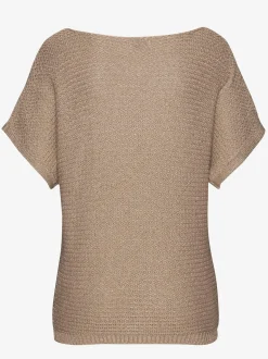 Pull à manches courtes pull d'été léger