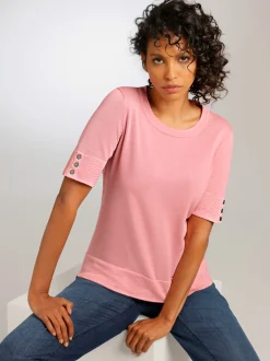 Pull à manches courtes qualité coton doux sur la peau