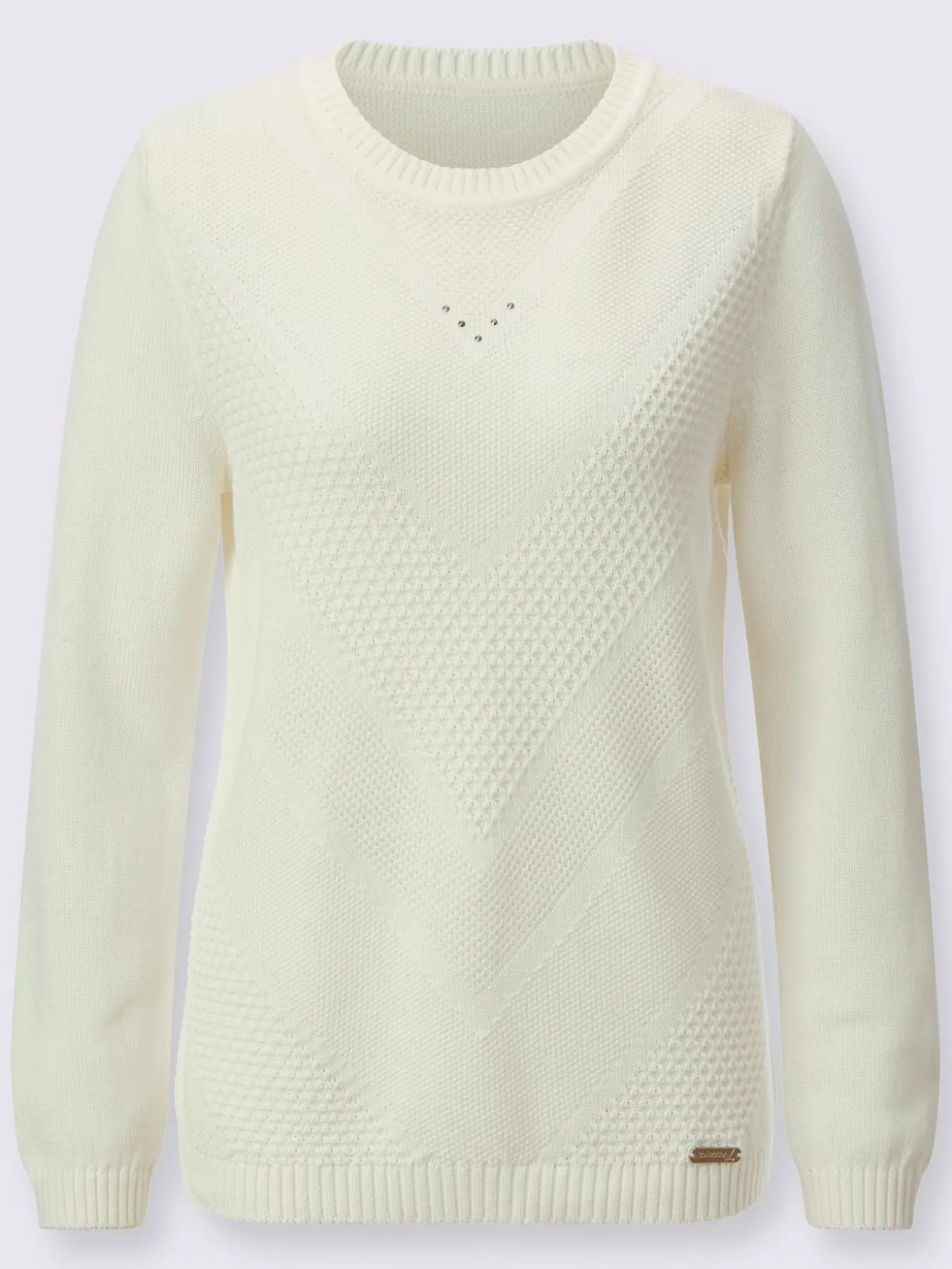 Pull à manches longues 50% coton