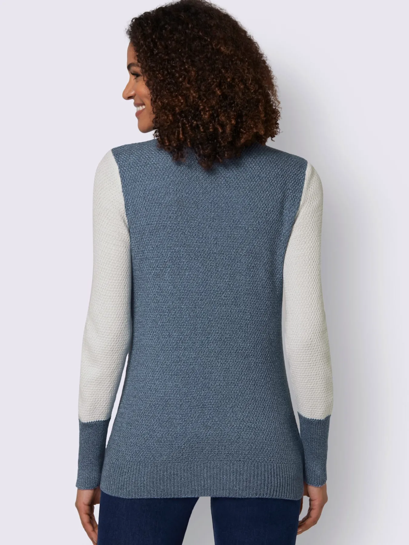Pull à manches longues 50% coton