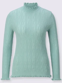 Pull à manches longues avec viscose (ecovero)